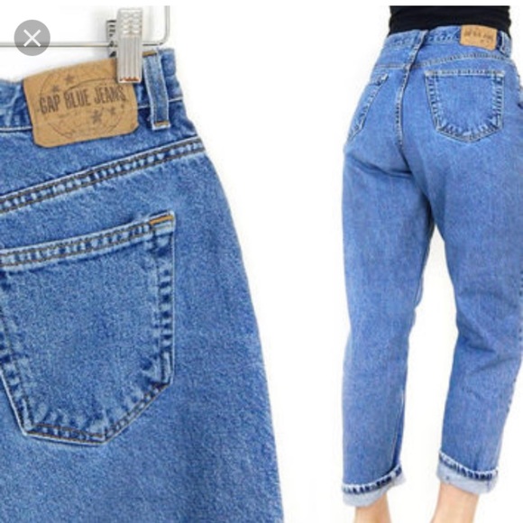 GAP Denim - NWT Vintage GAP Reverse high rise mom jeans tall